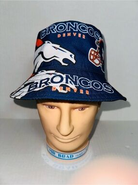 Denver Broncos Custom Made Bucket Hat